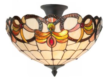 Tiffany plafondlamp Roxbury 40/96